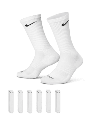 Tall white nike socks online